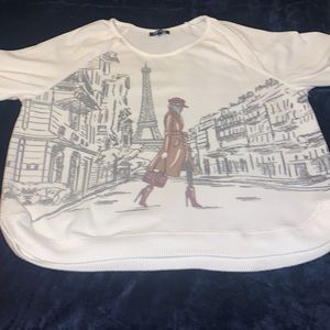 Sweater blouse size 3xl